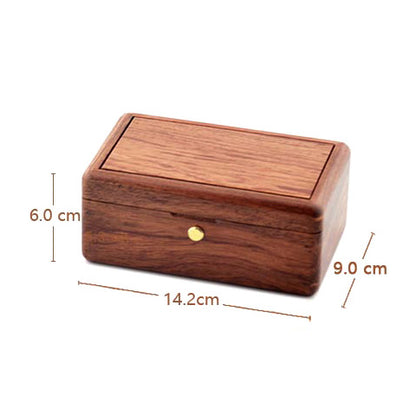 Premium River Flows in You Wooden Music Box with Photo Frame & Jewelry Box